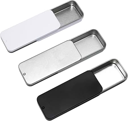 Slide tin box for lipstick/aromatherapy/peppermint candy