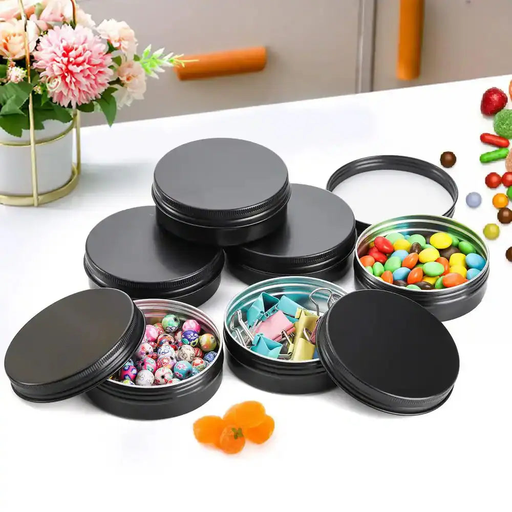 50g-150g Aluminum Cosmetic Containers for Lip Balm Hand Face Cream
