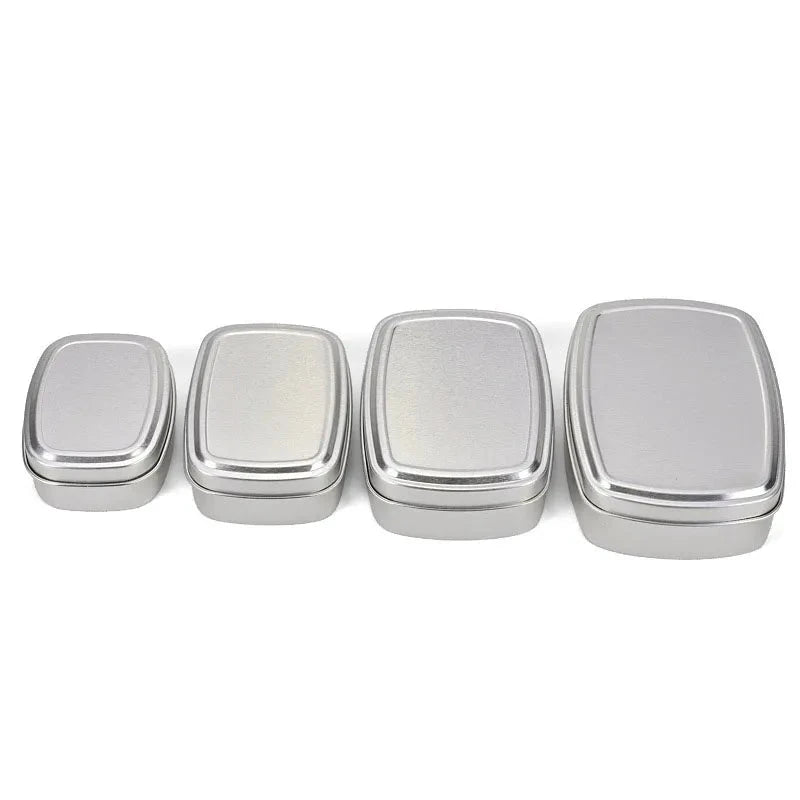 Rectangle Aluminum tin can 60/80/100/150ml for soap