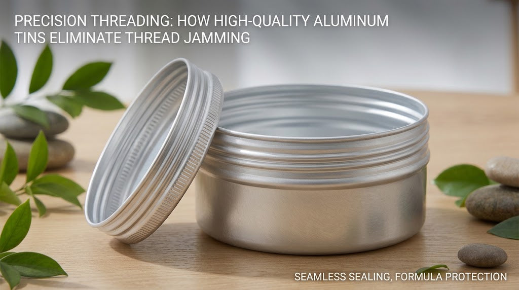 Precision Threading: How High-Quality Aluminum Tins Eliminate Thread Jamming