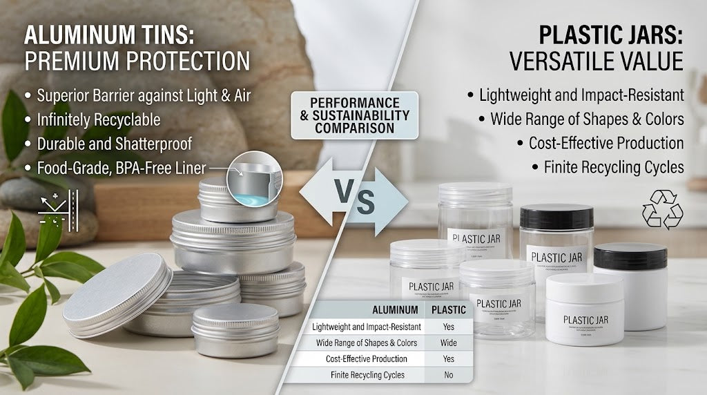 Aluminum vs. Plastic in Cosmetics: Which One Is Actually Better for Your Skincare? - XIHONG PACKAGING