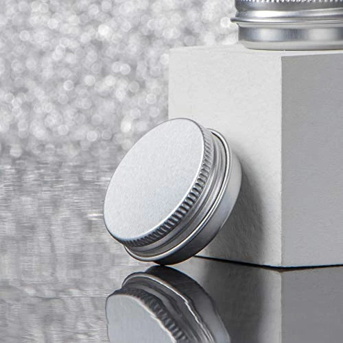 Aluminum jar Silver color 5/10/15/20/25/30/50/60/80/100/120/150ml