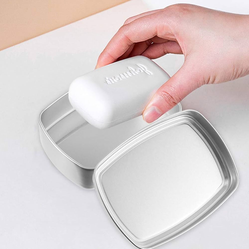 Rectangle Aluminum tin can 60/80/100/150ml for soap