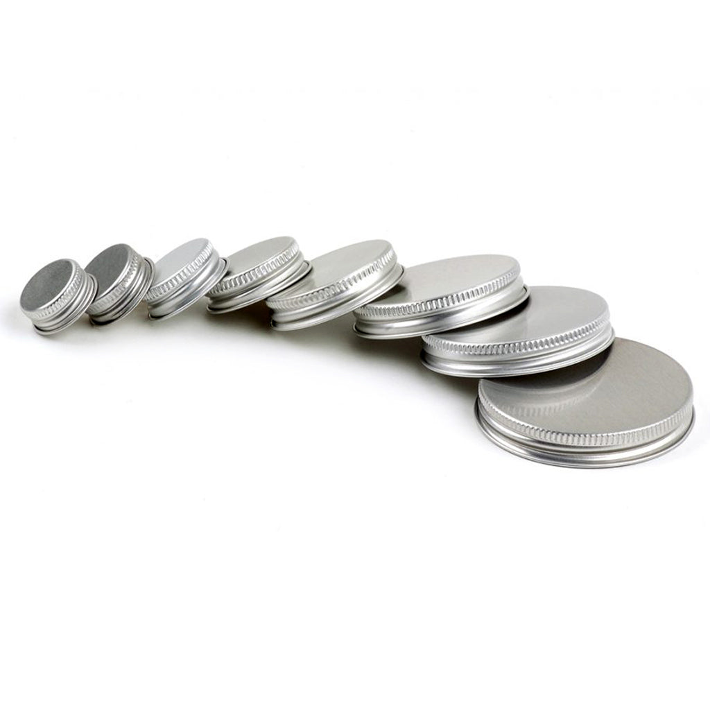 Aluminum screw cap for PVC jar/Glass jar