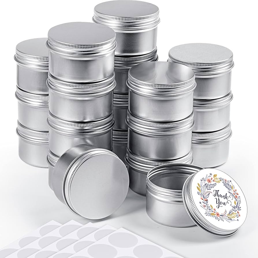 Customzied adhesive labels and 3D UV doming sticker for Tin jar