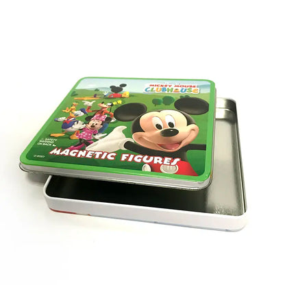 Custom Square Card Tin for Stylish, Reusable Card Storage