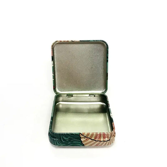 Wholesale Customized Eco-Friendly Tinplate Square tin box for Condom