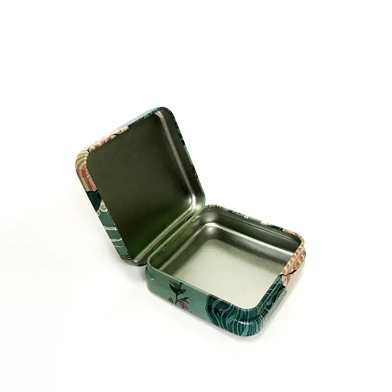 Wholesale Customized Eco-Friendly Tinplate Square tin box for Condom