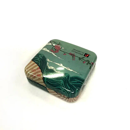 Wholesale Customized Eco-Friendly Tinplate Square tin box for Condom
