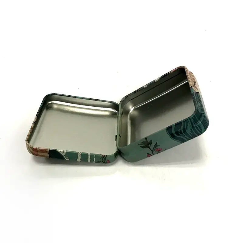 Wholesale Customized Eco-Friendly Tinplate Square tin box for Condom