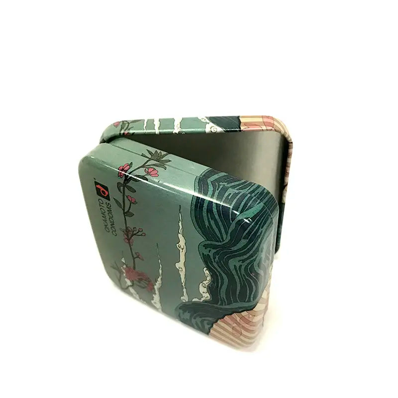 Wholesale Customized Eco-Friendly Tinplate Square tin box for Condom