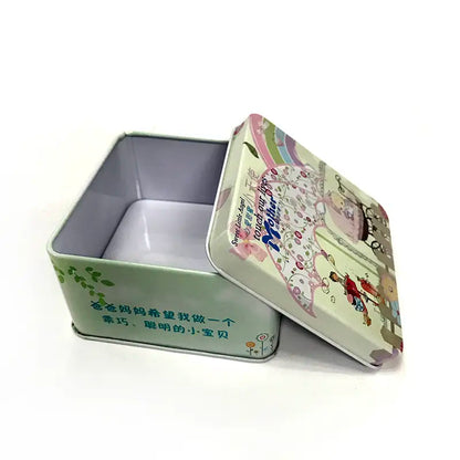 Wholesale Customized Eco-Friendly Tinplate Square tin box for Watch
