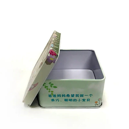 Wholesale Customized Eco-Friendly Tinplate Square tin box for Watch