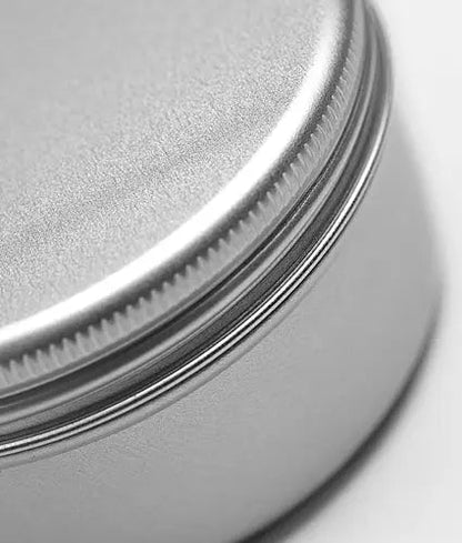 Wholesale Large Silver Aluminum Jars Bulk (200ml-500ml) with Screw Caps