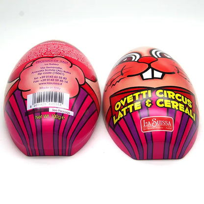 Custom Egg Shape Metal Tin Box for Easter Wholesale