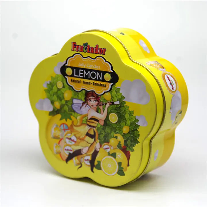 Custom Wintersweet Shape Metal Tin Box Wholesale