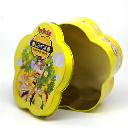 Custom Wintersweet Shape Metal Tin Box Wholesale