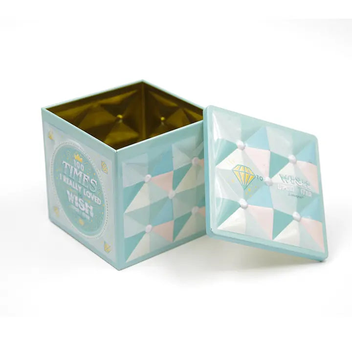 Custom Square Metal Tin Box for Gift Wholesale