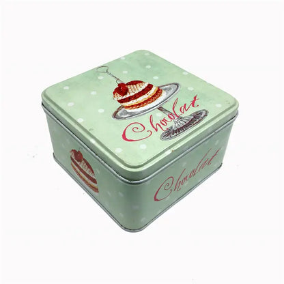 Custom Round Cake Metal Tin Box Wholesale