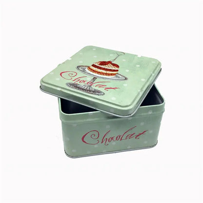 Custom Round Cake Metal Tin Box Wholesale