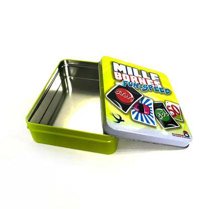 Custom Rectangular Cookie Tin Box Wholesale Packaging