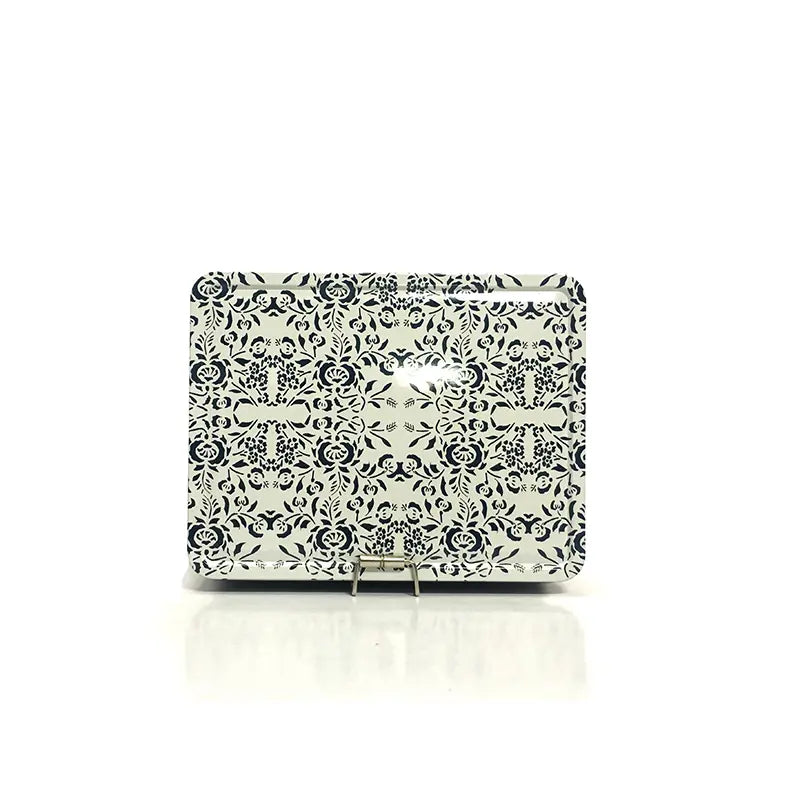 Custom Rectangular Metal Tin Box with Lock Wholesale