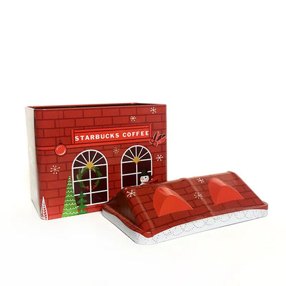 Custom House Shape Metal Tin Box Wholesale Packaging