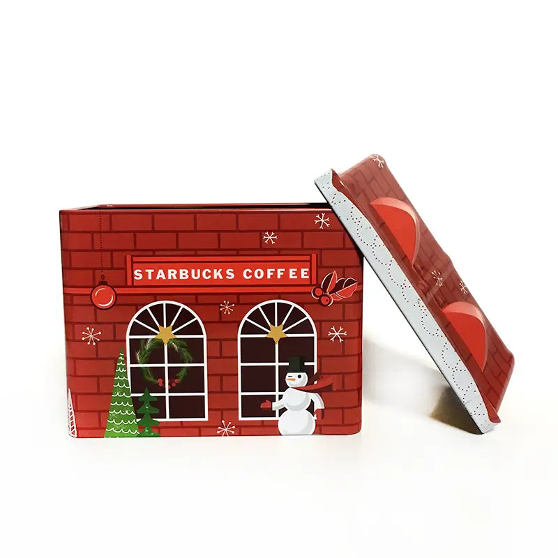Custom House Shape Metal Tin Box Wholesale Packaging