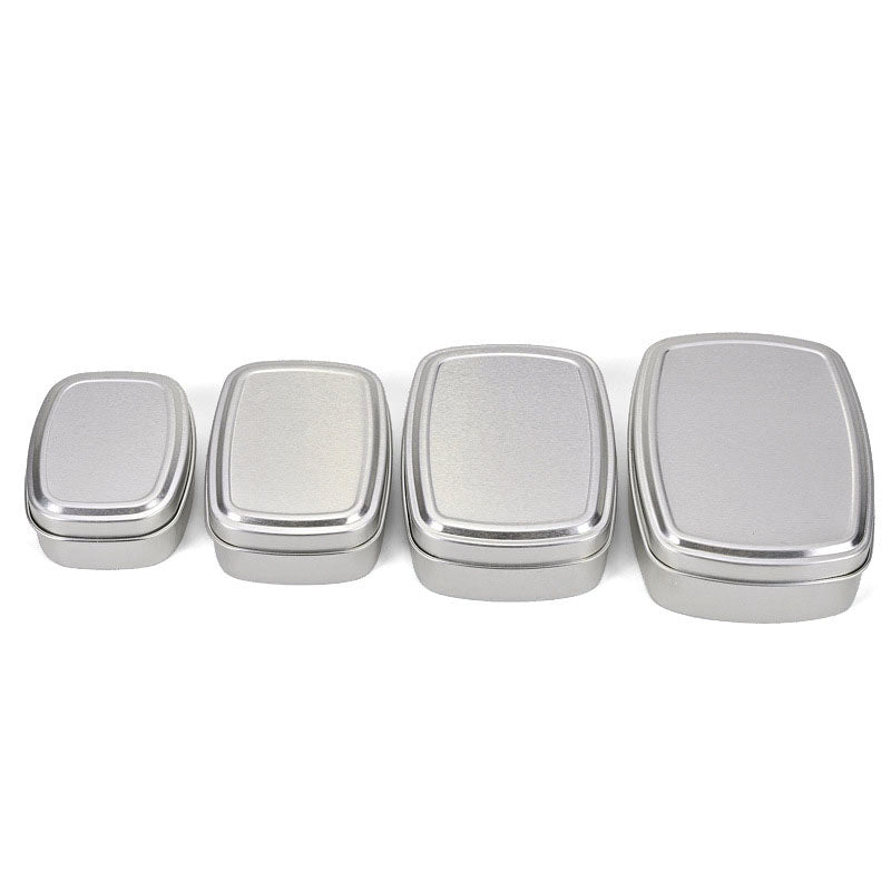 Rectangle Aluminum tin can 60/80/100/150ml for soap