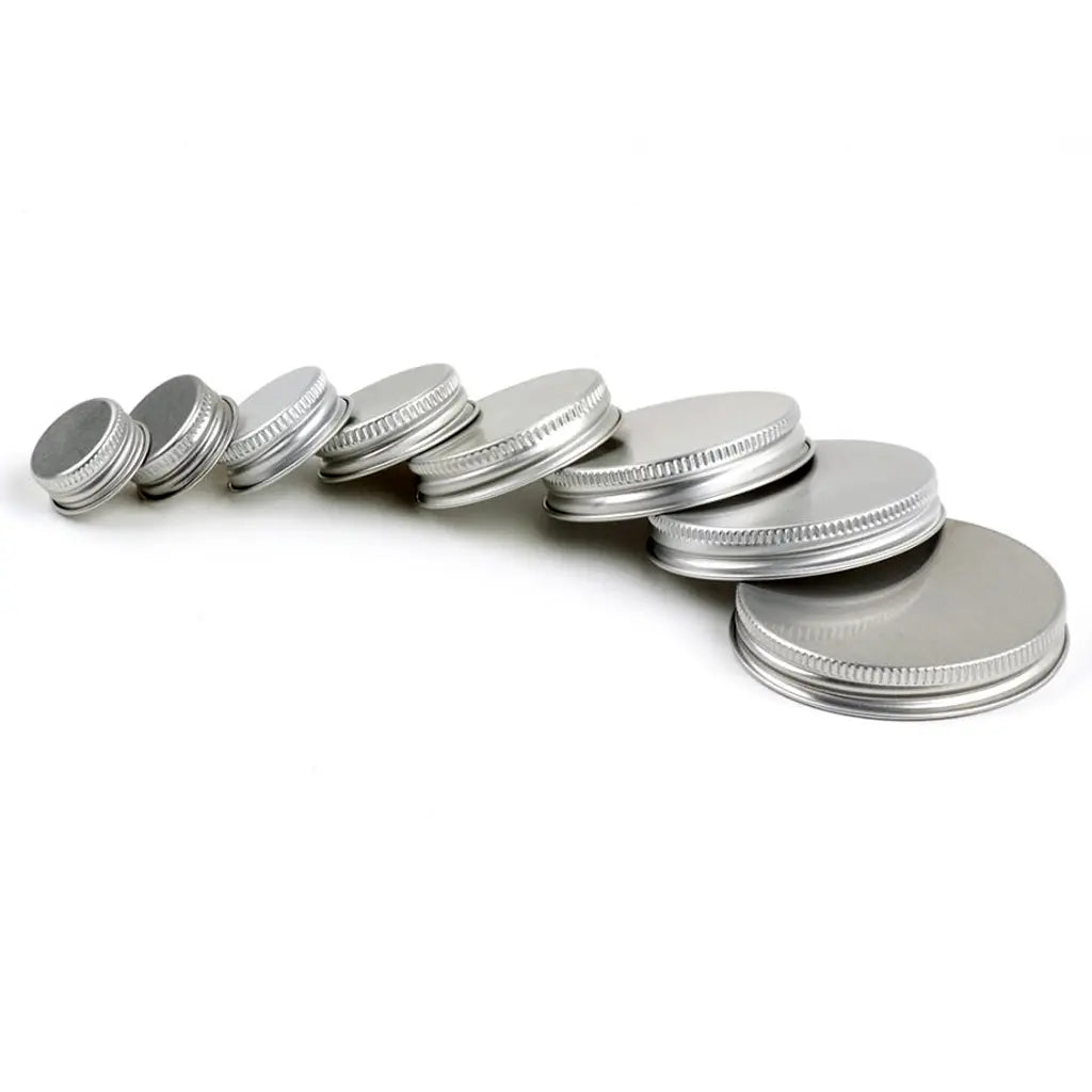 Wholesale Aluminum Screw Caps in Bulk | Custom Sizes for Glass & PET Jars