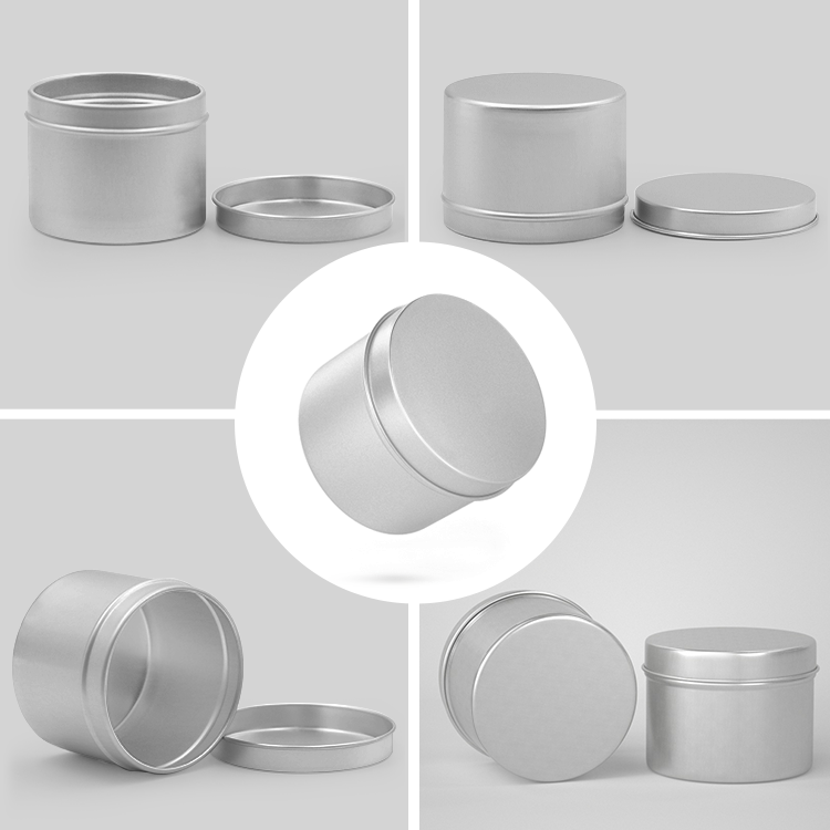 Aluminum jar with window 120g/180g for spice