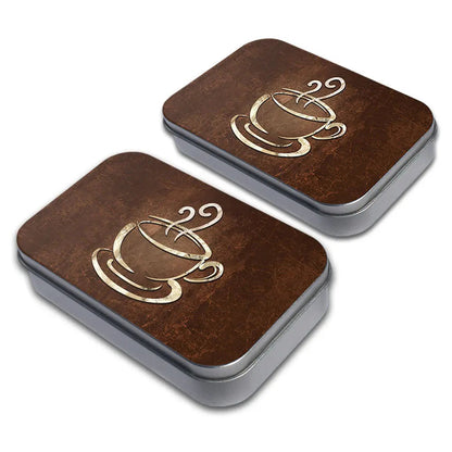 Wholesale Customized Eco-Friendly Tinplate Square tin box for card