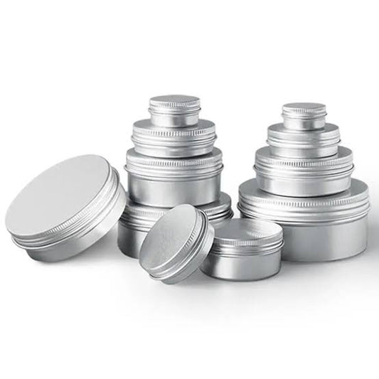 Aluminum jar Silver color 200/250/300/350/500ml