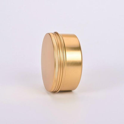 Aluminum jar Gold color 50/60/80/100/150ml